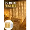 AsilTech 3x3 Metre Perde LED Işık – Parti ve Bahçe Dekorasyonu Yeni Nesil