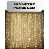 AsilTech 3x3 Perde LED Işık Şelale Model Özel Gün Dekoratif Aydınlatma