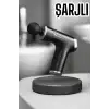 AsilTech 4 Başlıklı Darbeli Şarjlı Masaj Aleti Tabancası Kablosuz