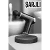 AsilTech 4 Başlıklı Darbeli Şarjlı Masaj Aleti Tabancası Kablosuz
