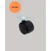 AsilTech 4 cm Kilitsiz Tekerlek Ayak Seti Zemin Koruyucu