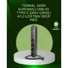 AsilTech 4 Priz 2 USB 1 Type-C Akım Korumalı Çoklu Priz Led Anahtarlı