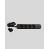 AsilTech 4 Priz 2 USB 1 Type-C Akım Korumalı Çoklu Priz Led Anahtarlı