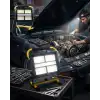 AsilTech 400 LED Süper Parlak Kamp Lambası Solar Şarjlı USB Çıkışlı Çok Amaçlı Aydınlatma
