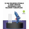 AsilTech 40W Sıcak Silikon Tabancası 5 Silikon Hediyeli Dayanıklı Tasarım