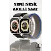 AsilTech 49MM Ekranlı, Kan Basıncı ve Adımsayar Özellikli Bluetooth Akıllı Saat