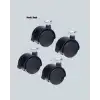 AsilTech 4’lü Kilitli Tekerlek Ayak 4 cm Sessiz ve Dayanıklı