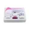 AsilTech 5 iN 1 Pilli Yüz Temizleme,Masaj ve Peeling Fırça seti