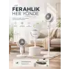 AsilTech 5 Kademeli Hız Ayarıyla Güçlü Hava Akışlı Dikey Vantilatör