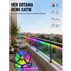 AsilTech 5 Metre Kumandalı RGB Şerit LED Aydınlatma