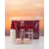 AsilTech 5 Parça Kozmetik Dolum Şişesi Seti Seyahat Tipi Sızdırmaz Bakım Kabı