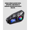 AsilTech 500 Metre İnterkom Mesafeli Kask Kulaklığı Gürültü Engelleyici