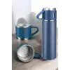 AsilTech 500 ml Kapasiteli Taşınabilir Basınçlı Termos Seti Günlük Kullanım için İdeal