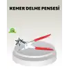 AsilTech 6 Başlıklı Kemer Delme Pense Paslanmaz Çelik Çok Amaçlı