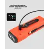 AsilTech 600 Lümen Bisiklet Ön Işık Powerbankli Çakar COB Led