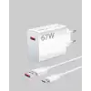 AsilTech 67 Watt Ultra Hızlı Şarj Adaptörü  Redmi 9 10 12C Uyumlu