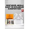 AsilTech 7 Kordonlu Akıllı Saat Ve Yeni Nesil Kulaklık Dokunmatik Ekran Android ve İOS Uyumlu