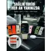 AsilTech 7li Kordon Setli Akıllı Saat Bluetooth Görüşme Bildirim Destekli Çok Fonksiyonlu Smart Watch