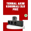AsilTech 7 Portlu Çoklu Priz USB ve Type-C Girişli Akıllı Güç Ünitesi