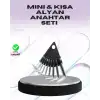 AsilTech 9 Parça Alyan Anahtar Seti Farklı Metrik Ölçü Pratik Taşıma
