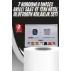AsilTech 9 Ultra Akıllı Saat 49mm 2inç Ekran 7 Kordonlu ve Bluetooth Kulaklık