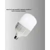 AsilTech Acil Durumlara Uygun Şarjlı Torch LED Ampul 30 Watt Yeni Nesil