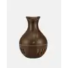 AsilTech Ahşap Desenli Aromaterapi Difüzör 130 ml Ultrasonik ve 7 Renk LED Işıklı