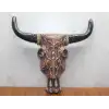 AsilTech Ahşap Duvara Asmalı Bufalo Kafası