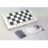 AsilTech Ahşap Kutulu Satranç ve Tavla Seti - Model 1