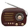 AsilTech Ahşap Retro Radyo