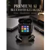 AsilTech AI Destekli Dokunmatik Ekranlı Kablosuz Bluetooth Kulaklık