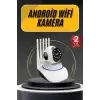 AsilTech Akıllı Gece Görüşlü Sensörlü Wifi Kamera Telefondan Takip Edilebilir