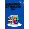 AsilTech Akıllı Kol Saat Amoled Ekran Android ve İOS Uyumlu Arama Konuşma