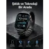 AsilTech Akıllı Saat 3 Kordonlu Waterproof Adımsayar, Titreşim ve GPS Özelliği