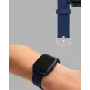 AsilTech Akıllı Saat 360 mAh Çoklu Spor Modlu Lacivert Siyah Kordon