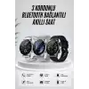 AsilTech Akıllı Saat Amoled Ekran Bluetooth Bağlantılı Sesli Görüşme Nabız Ölçer