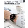 AsilTech Akıllı Saat Android ve iOS Uyumlu Bluetooth Arama, AMOLED HD Ekran ve 3lü Kordon Seti