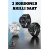 AsilTech Akıllı Saat Arama Cevaplayan Titreşim Özelliğiyle Bildirim Görebilen