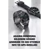 AsilTech Akıllı Saat Arama Cevaplayan Titreşim Özelliğiyle Bildirim Görebilen