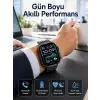 AsilTech Akıllı Saat Arama Konuşma GPS ve NFC Özelliği 3 Kordonlu Amoled Ekran