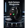 AsilTech Akıllı Saat Bildirim Görme Amoled Ekran GPS Uyumlu Sesli Görüşme