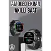 AsilTech Akıllı Saat Bluetooth Bağlantılı Amoled Ekran Uyku ve Sağlık Takibi