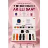 AsilTech Akıllı Saat Bluetooth Kulaklık Hediyeli Bildirim Görme Sesli Görüşme Çoklu Kordon