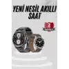 AsilTech Akıllı Saat Çelik Kordon Çağrı Cevaplama Amoled Ekran Titreşimli Uyku ve Sağlık Takibi