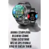 AsilTech Akıllı Saat Metal Kordonlu GPS ve NFC Uyumlu Arama Cevaplayan