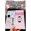 AsilTech Akıllı Saat Sesli Görüşme Bildirim Görme Uyku ve Sağlık Takibi