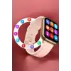 AsilTech Akıllı Saat Sesli Görüşme Bildirim Görme Uyku ve Sağlık Takibi