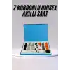 AsilTech Akıllı Saat Unisex Akıllı Saat Çoklu Kordon Seçeneği Çelik Kordon Plastik Kordon