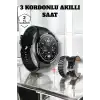 AsilTech Akıllı Saat Uyku Ve Sağlık Takibi Bildirim Görme Arama Cevaplama