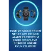 AsilTech Akıllı Saat ve Kulaklık Seti Bildirim Görme Arama Cevaplama ANC Özelliği